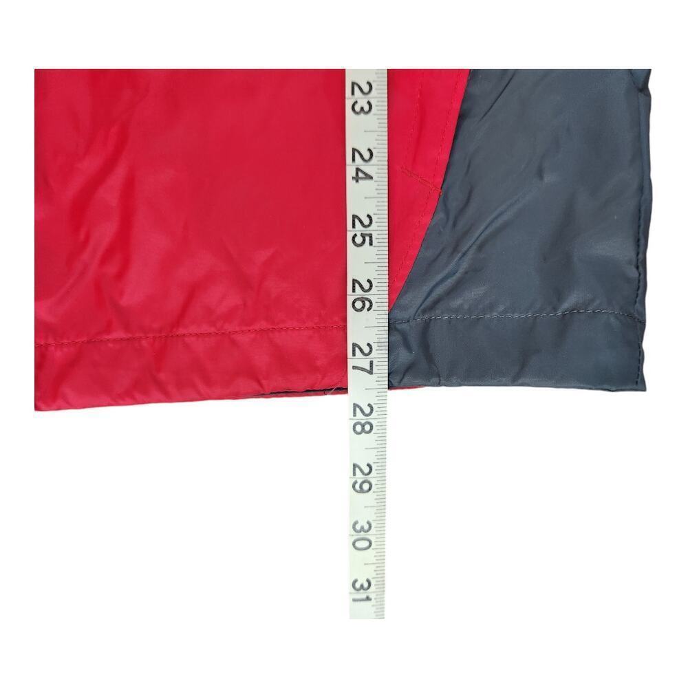Columbia mens windbreaker jacket full zip hood red gray sz small sportswear - Picture 12 of 12